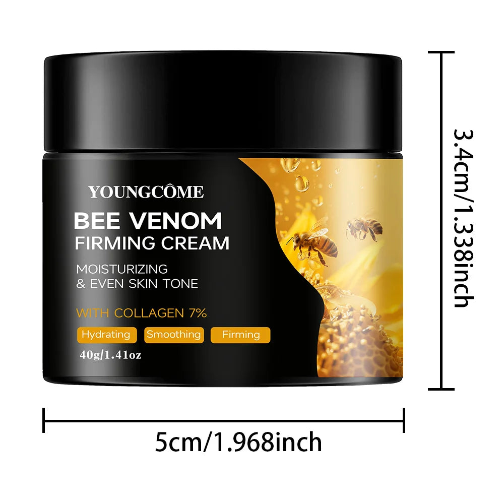 Bee Venom Firming Moisturizing Cream Deep Hydration Suitable for dry Aging Face Cream Moisturizing Skin Nourishing Body Cream