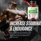 Korean Red Panax Ginseng + Ginkgo Biloba Capsules Increases Energy, Mood, Stamina & Performance, Supports Mental Health
