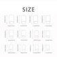 24 pieces long square French simple long wheat check nails +1 nail glue +1 nail file