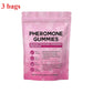 Strawberry Flavor Heart-shaped Pheromone Gummies for Women's Health Feminine Balance Gummies Daily Nutrient Support 60 Gummies