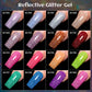7ml Champagne Gold Sliver Reflective Nail Gel Polish Sparkling Shining Glitter Pink Red Nail Supplies Semi Permanent Gel Varnish