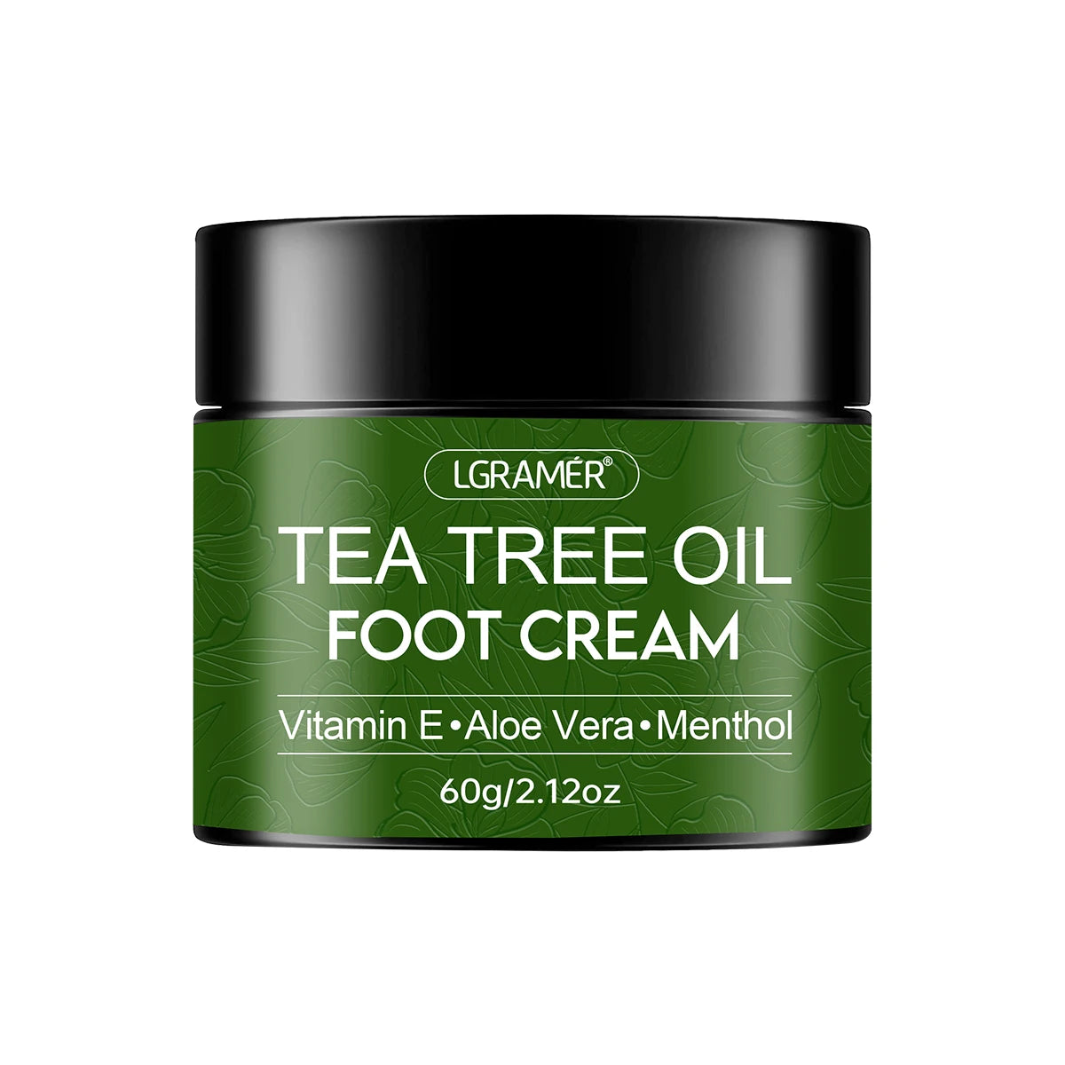 Tea Tree Oil Foot Cream Improves Skin Roughness Softens Cracked Feet Exfoliating Daily Foot Care Solution Lasting Moisturization