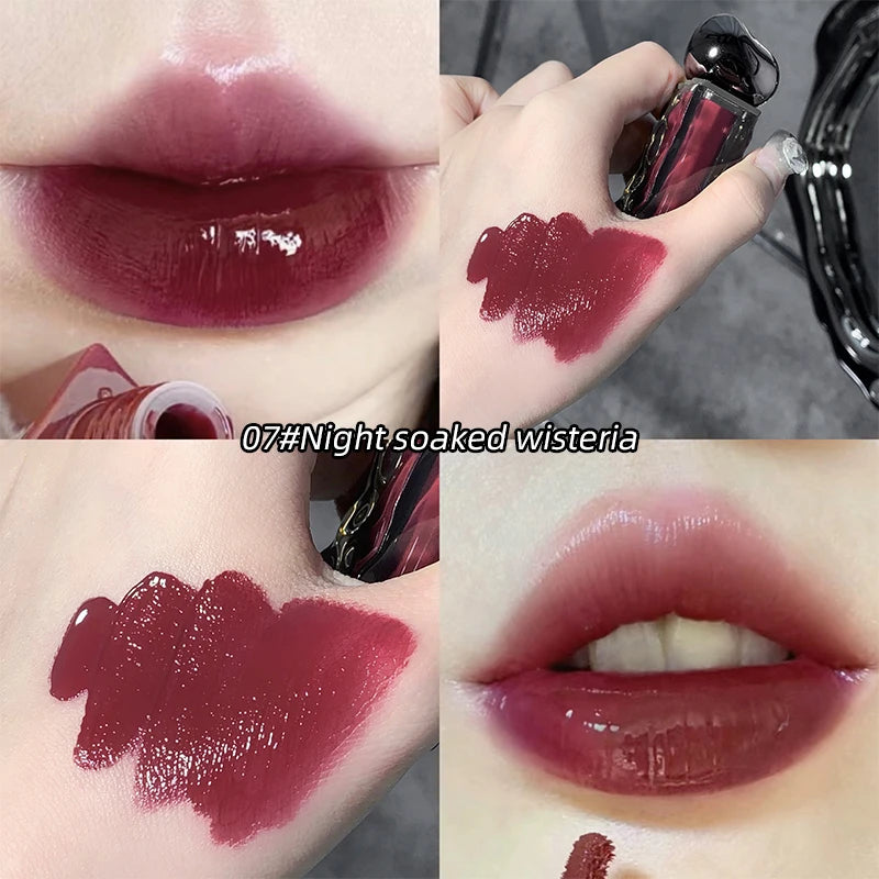 Gege bear Glacier Moisturizing Lip Gloss is moisturizing, lightweight, easy to color, mirror finish lip gloss