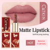 CATKIN Makeup Velvet Matte Lipstick, Hydrating Satin Long Lasting lipstick with Smooth and Creamy Texture