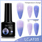LILYCUTE 7ML Auroras Glitter Thermal Gel Nail Polish Temperature Color Changing Semi Permanent Soak Off Nail Art UV Gel Varnish