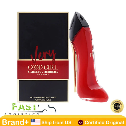 Carolina Herrera Very Good Girl EDP Spray Mujeres Makeup Women Perfume Aerosol 100ML Cologne Persistence Long-lasting Natural