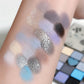 DIKALU Black Honey Multicolor Eyeshadow Palette – Matte, Pearl & Glitter Colors, Long-Lasting, Blendable & Vibrant for Stunning Eye Makeup