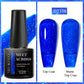 MEET ACROSS 7ml Black White Red Gel Nail Polish Glitter Semi Permanent Nail Supplies Gel Vernis for All-Season Nails Design