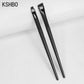 KSHBO 2pcs/set Brow Contour Brush Eyebrow Eyeliner Brush Portable Small Angled Eyebrow Liner Brush Women Makeup Cosmetic Tools