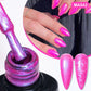 MEET ACROSS 7ml Rubber Base Gel Glitter Nude Pink White 2 In 1 Gel Nail Polish Nail Art Varnish For Nails Winter Autumn Manicure
