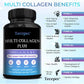 Multi-pack Collagen Supplement for Men and Women Types I, II, III, V and X Collagen for Healthy Hair, Nails, Skin and Joints