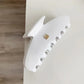 1pc Korean letter B arc grab clip high texture acetate hair clip sweet and versatile hair shark clip hair accessories