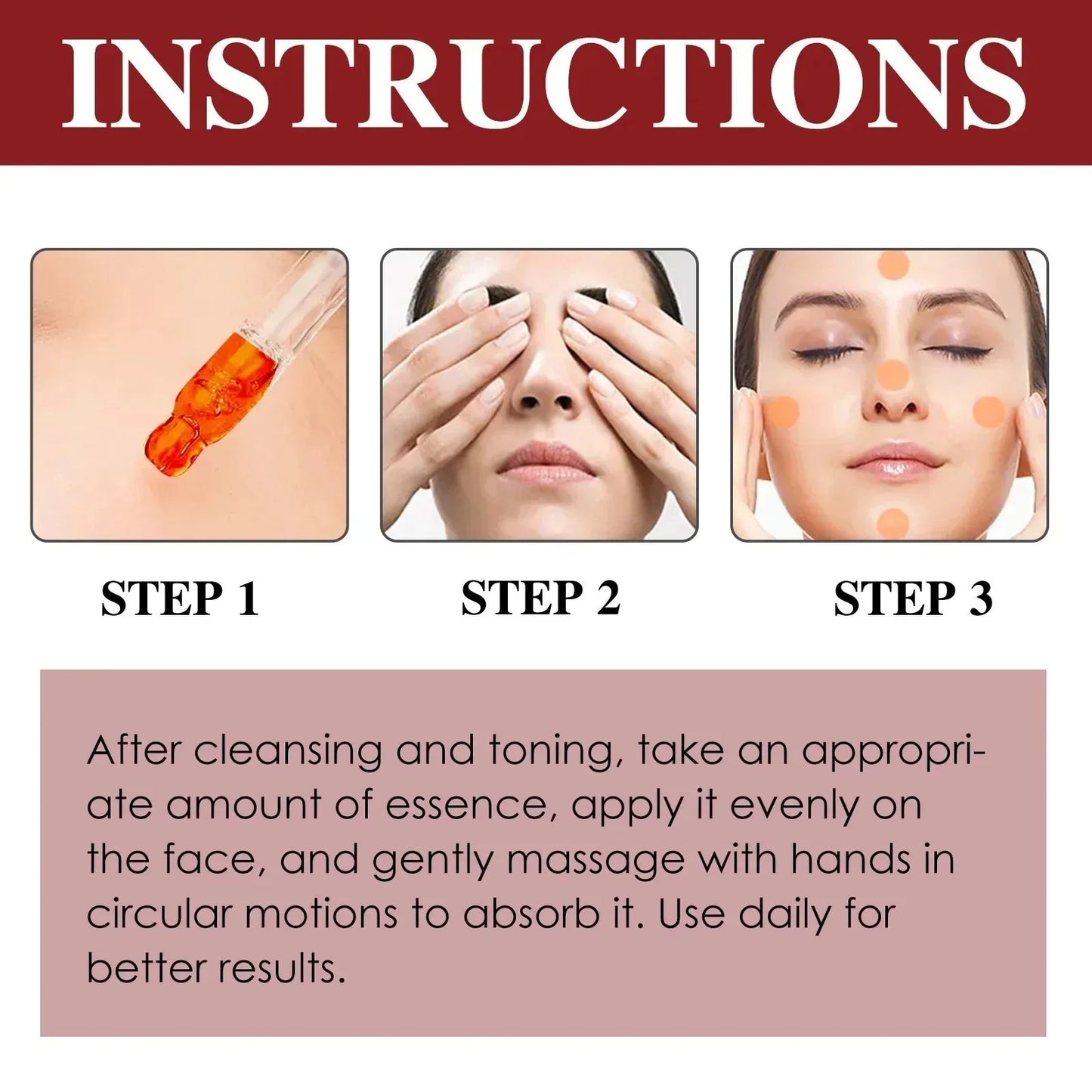 Remove W-rinkles Essence Anti A-ging Fade Fine Line Lifting Firming Repair Smooth Moisturizing Nourish Tighten Retinol B3 Serum