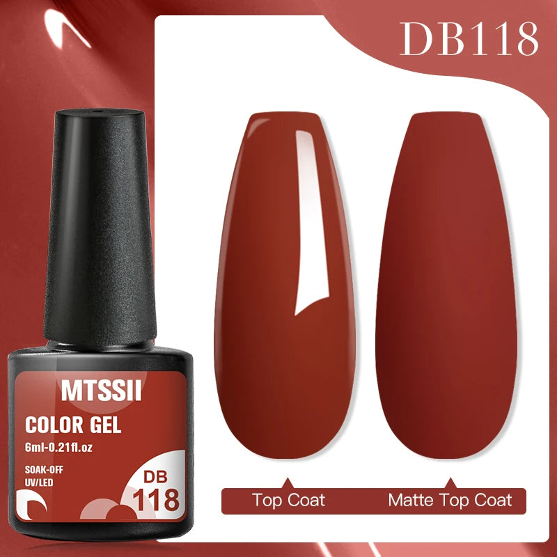 7ML Jelly Gel Nail Polish Black Crystal Translucent Dull Color Nail Art Gel Semi Permanent Varnish Soak Off UV LED Gel Polish