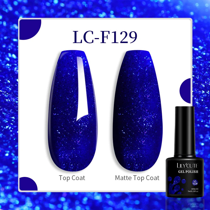 LILYCUTE 7ML Eggshell Gel Nail Polish White Black Material Semi Permanent Autumn Varnish With Any Color Gel Soak Off UV Manicure
