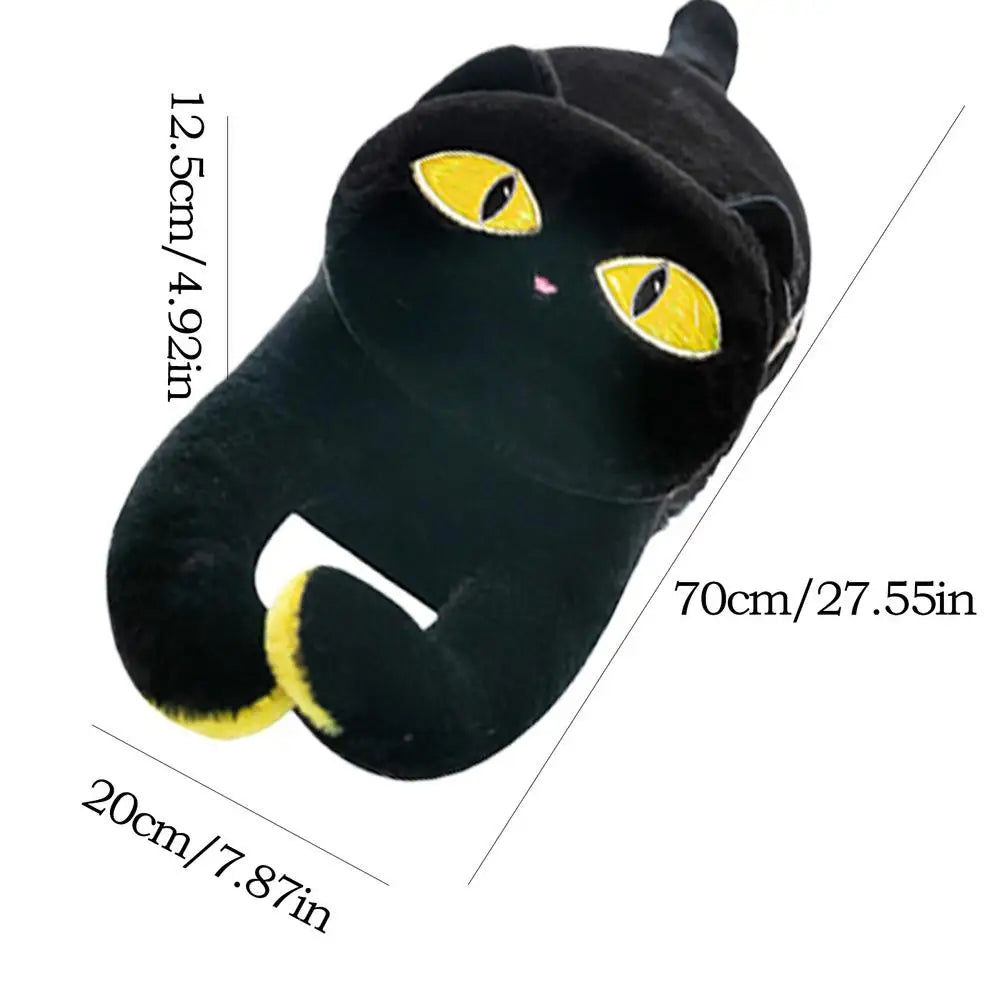 Heating Pad Stuffed Animal Cat Cartoon Period Plush Heating Pad Kitty Plush Toy Pillows Portable Insulated Blanket Hot Compress