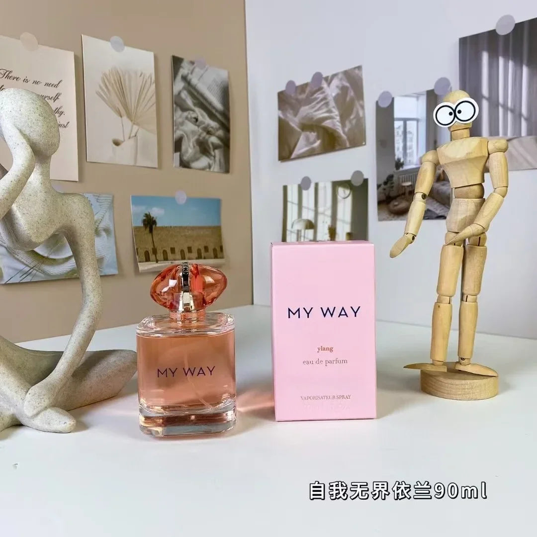 Long Lasting Fragrance 90ML High Quality Brand Perfume Fresh natural fruity scent Woody floral body spray Suitable for dating