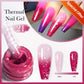 BORN PRETTY 10ml Flow Light White Cat Magnetic Gel Nail Polish Ultra Shine Soak Off UV Gel Mirror Glass Bead Gel Nail Art