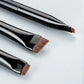 Wholesale 3 Pcs edge eyeliner brush oblique head eyebrow brush outline eyeliner brush ultra-thin eyeshadow brush makeup tools