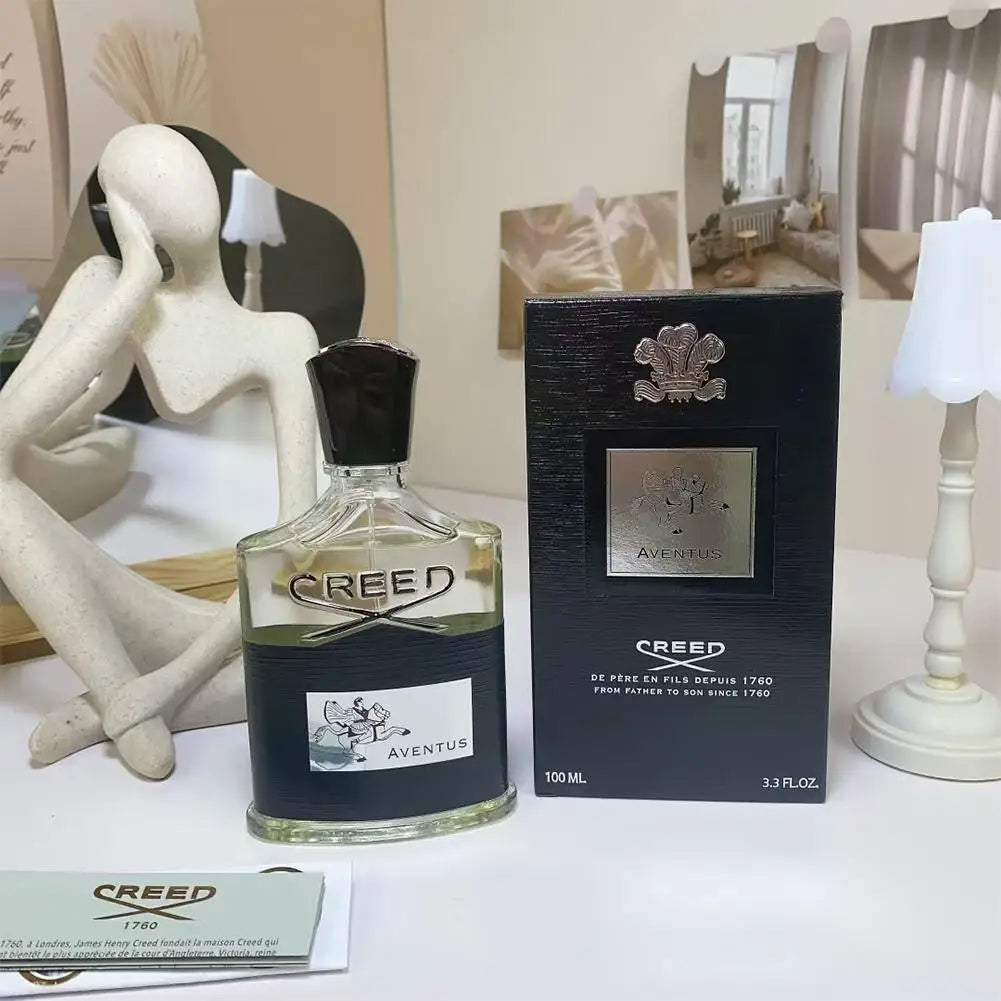 The Creed Brand New Aventus Eau de Parfum Silver Mountain Water Santal Perfume Green Irish Tweed Eau De Parfum Spray for Unisex