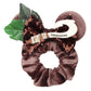 Disney Mouse Ears Velvet Scrunchies Hairband Women Elastic Ponytail Holder Girls Sequin Bow 2023 Kids Party DIY Hair Accessories