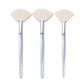 Facial Cleanser Brush Soft Face Massage Fan Wash Brush Pore Cleanning Exfoliating Beauty Face Mask Brush Portable Skin Care Tool