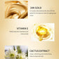 MELAO 24K Gold Scrub, Exfoliate Face & Body Salt Scrub,Pore Cleanser, Shower Scrub For Men & Women