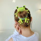 Cute Plush Animal Elastic Hair Bands Frog Panda Cat Hair Rope Ties Women Barrettes Headwear Girls Women Hair Accessories Gifts