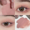 Single-Color Eyeshadow Liquid - Matte, Velvety, Enhances Complexion, Low Saturation, Blendable, Soft Matte Finish, Easy to Apply