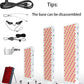 Dual Chip Red Light Therapy Panel Lamp 630nm 660nm Near Infrared Therapy Light 810nm 850nm LED Beauty Devices for Face and Body