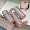 Herorange Liquid Blush Stick with Sponge Tip – Waterproof, Long-Lasting Color for Lips & Cheeks, Brightening Makeup