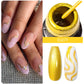 MEET ACROSS 5ml Sliver Metallic Liner Gel Nail Polish Super Bright Mirror Effect Painting Drawing Line Graffiti Stripe Nail Art