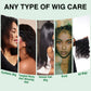 2pcs Wig Milk Spray for Wigs Smooth and Shiny Wig Leave-in Conditioner Women Synthetic Hair Anti Frizz Moisturizing Care Product