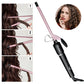 Hatteker 9mm Curling Wand Ceramic Barrel Pro Hair Curler with Constant Temperature Tourmaline Ceramic Iron Beauty Salon