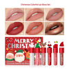 Christmas gift box Velvet Matte Lip Gloss Set 6 Pack Lip Tint Lip Stain Long Lasting Waterproof Cosmetic women's gift