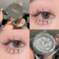 Glitter Punk Smoky Black Eyeshadow Gel Makeup Palette Metallic Dark Silver Wet Eyes Shadow Highlighter Pearl Pigments Cosmetics