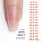 30Pcs Matte Nude Fake Nail Fashion Press on Quick Extension Wearable False Nails Simple Full Cover Nail Tips Manicure Nail Art