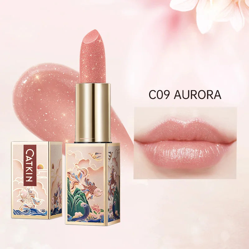 CATKIN Lip Balm – Moisturizing, Repairing Lip Skin, Pink Transparent Soothing Treatment for Soft & Healthy Lips