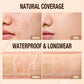 O.TWO.O Liquid Foundation Cream for Face 30ml High Coverage Makeup Base SPF30 Waterproof Concealer Makeup Foundation