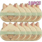 10PCS Cute Cat Makeup Puff Foundation Cosmetic Puff Smooth Powder Concealer Beauty Dry and Wet Dual-use Powder Puff Makeup Tool