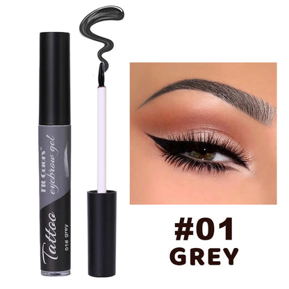 Fit Colors 4-color Tear Eyebrow Dye Multi-functional waterproof non-smironing stereoscopic Eyeliner eyebrow gel not easy to fade
