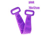 Body Shower Foot Scrubber Brush Wash The Body Cleanser Silicone Sponge Bath Massage Mat Back Brush Wall Mounted with Suction Cup