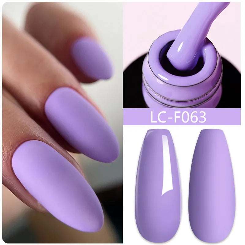 LILYCUTE 7ML Auroras Thermal Gel Nail Polish Nude Dark Purple Glitter Gradient Temperature Color Changing Nail Art Gel Varnishes