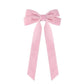 2025 Korea Elegant Long Ribbon Velvet Bow Hairpins Women Girls Hair Clips Pin Barrettes Accessories Hairclip Headdress Headwear