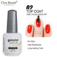 Clou Beaute 15ml Red Black White Green Neon Gel Nail Polish Base Top Coat Velvet Top 400 Colors Semi Permanent Gel Nail Varnish