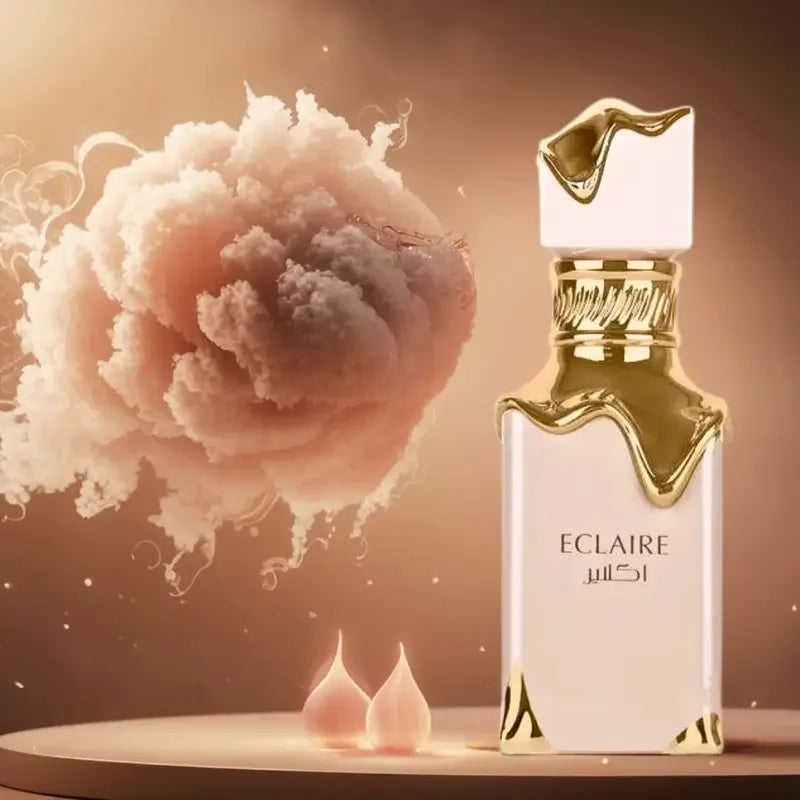 lattafa Yara Ladies Eau De Toilette Spray, Pink Bottle With Gold Ring, Women's cologne, strong perfume Arab Style Eau De Toilett