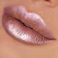1-PCS Metallic Lipstick – Long-Lasting Glitter Lip Glaze, Waterproof, Moisturizing Red Luminous Lip Tint, Shimmer Lip Gloss Makeup