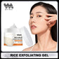 Rice Exfoliating Gel for Face Oil Control Gentle Remove Old Dead Skin Pores Shrinking Brighten Moisturizing Facial Scrub Product