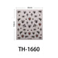 Halloween Nail Stickers - 3D Glow in Dark Cute Ghost Design Luminous Self Adhesive Nail Decals for Halloween