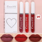 Long-Lasting Velvet Matte Lip Gloss – Liquid Lipstick, Red Lip Makeup for Women, Waterproof, Moisturizing Lip Gloss
